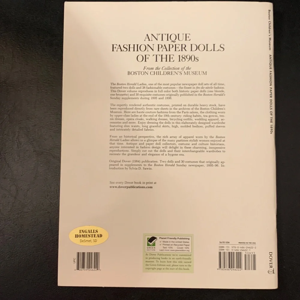 Godey’s Fashions Paper Dolls - Picture 5 of 10